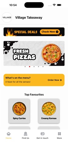 Village Takeaway app screenshot