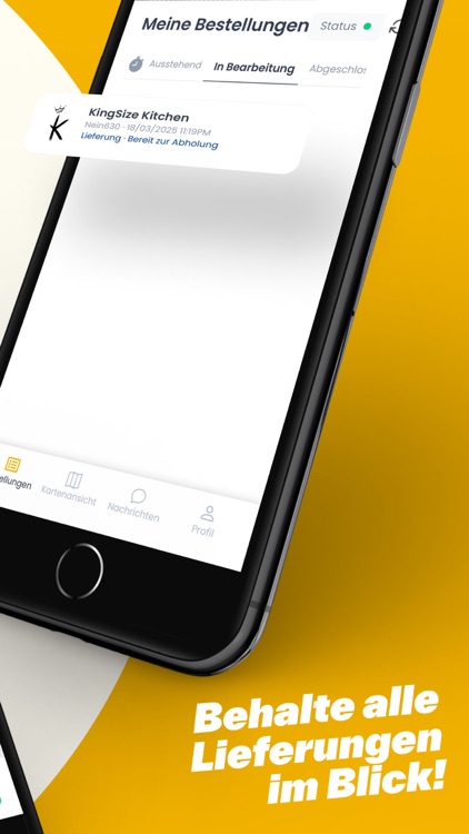 Driver App - Bestelleinfach