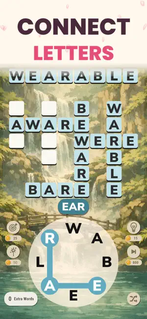 Word Puzzle IQ: Relax Zen Game screenshot 2