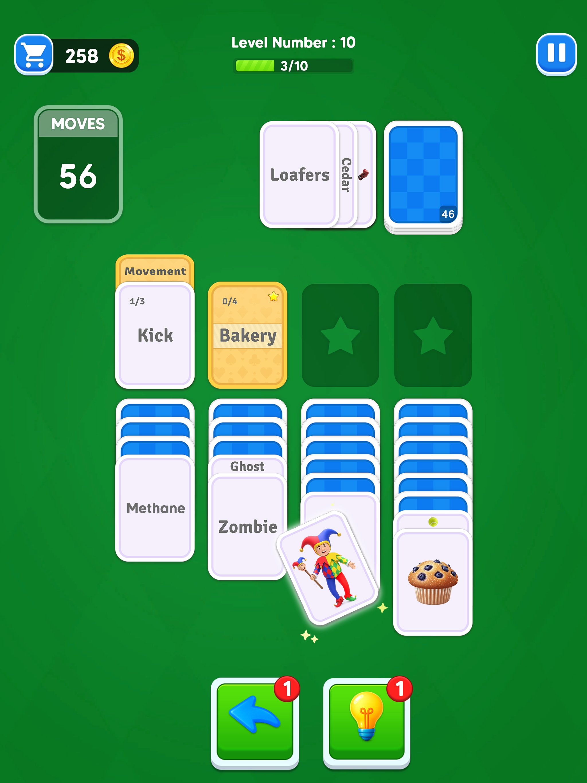 Word Solitaire: Card Merge