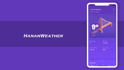 HananWeather app screenshot 3
