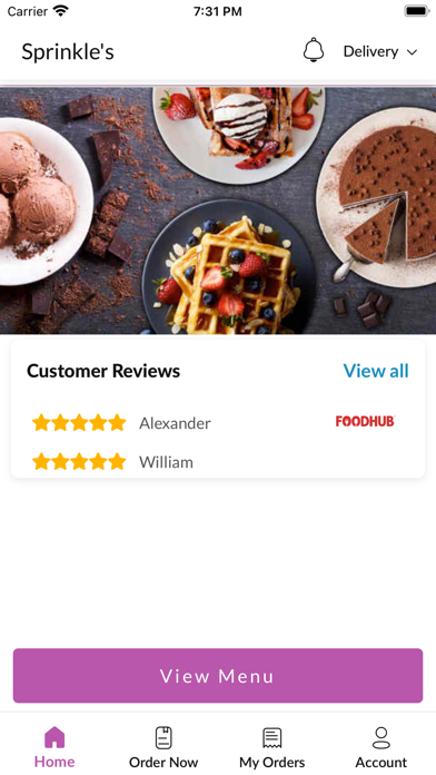 Sprinkles Blackpool. Screenshot