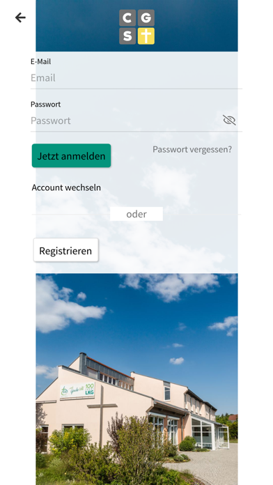 ChristusGemeinde Schwabach screenshot