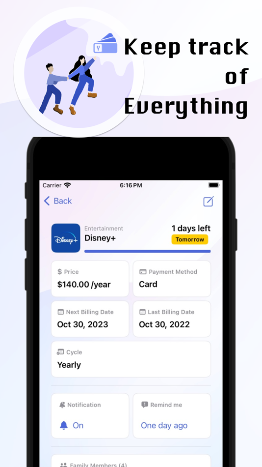 #2. Yosum: Subscription Manager (iOS) 由: Tai-Yu Kuo