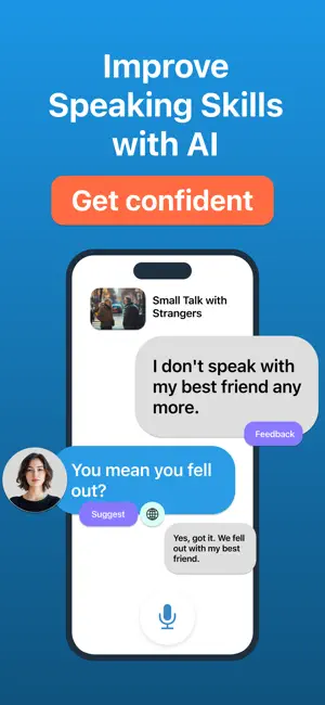 Speaking Practice: Flowo AI screenshot 1