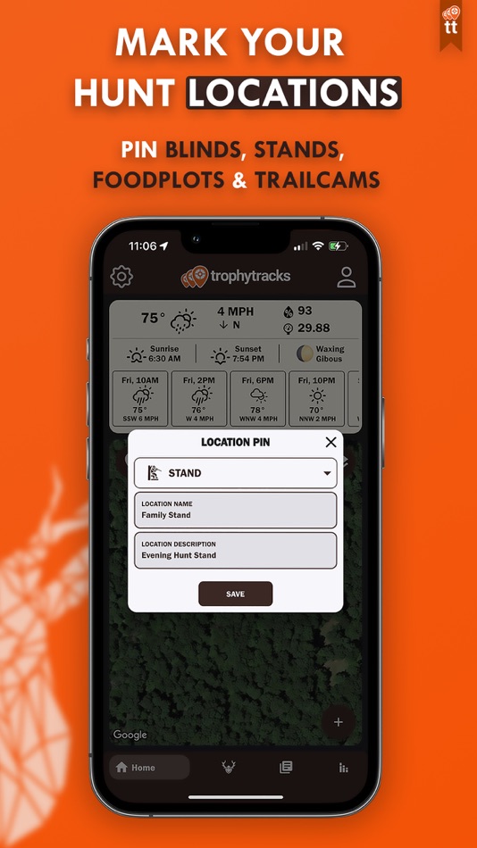 #2. TrophyTracks: Hunter's Journal (iOS) By: TrophyTracks