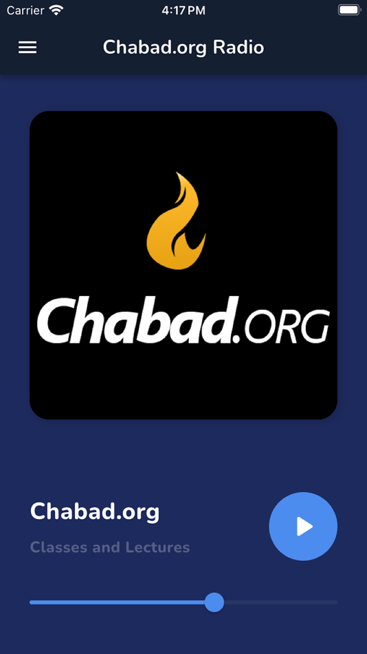#1. Chabad.org Radio (iOS) 由: Chabad.org Jewish Apps