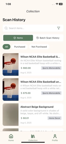 ThriftSift screenshot