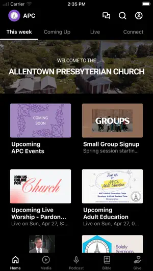 Allentown Presbyterian Church screenshot 1