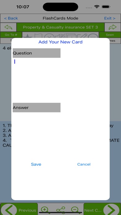 Property-Casualty Insurance Screenshot