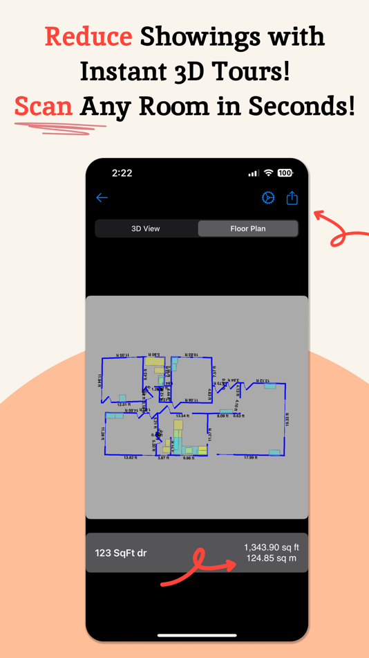 #1. Area Calculator Floor Planner (iOS) 由: harry bloch