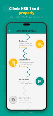 Merry Mandarin: Learn Chinese iPhone screenshot
