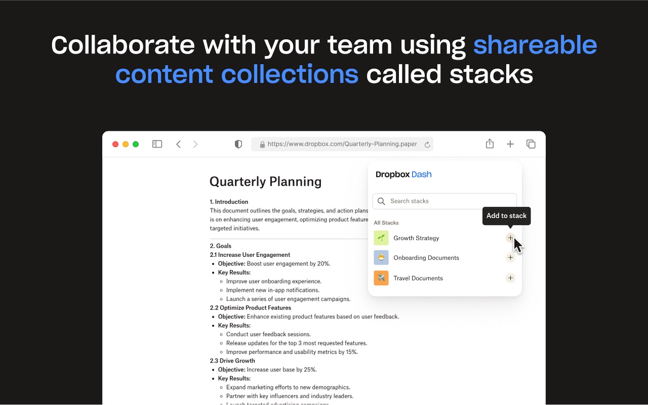 Screenshot 2 of Dropbox Dash for Business