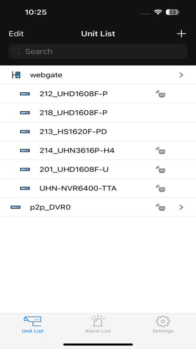 WebEye Screenshot