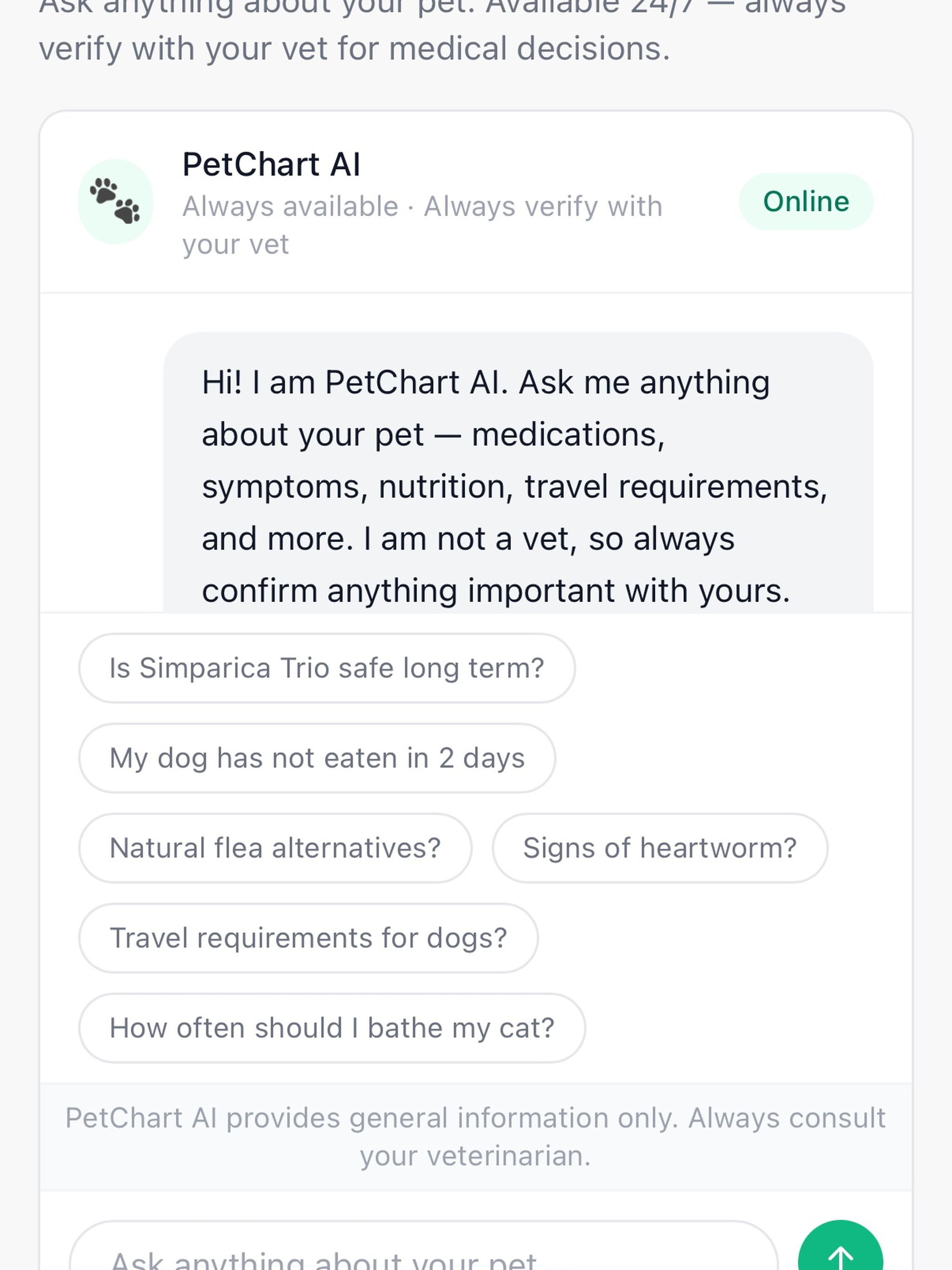 MyPetCharts