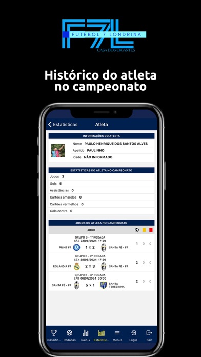 Futebol 7 Londrina Screenshot