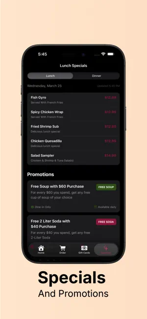 Romas Cafe screenshot 2