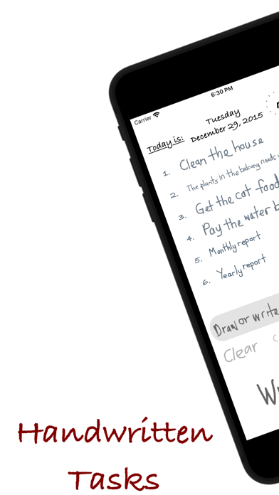 Screenshot #1 pour Task Writer - Stylet