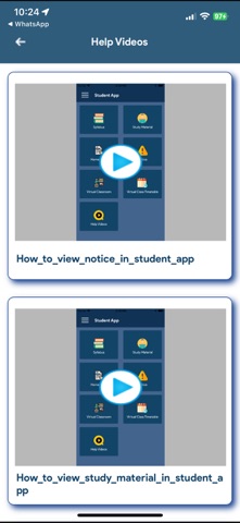 Student App Schoooly screenshot
