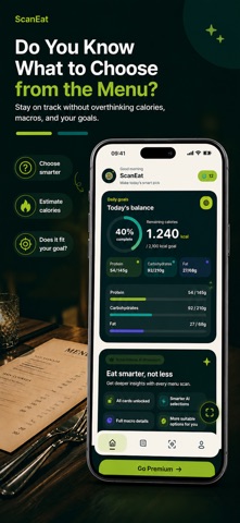 ScanEat - AI Menu Scanner Screenshot 1 of 4