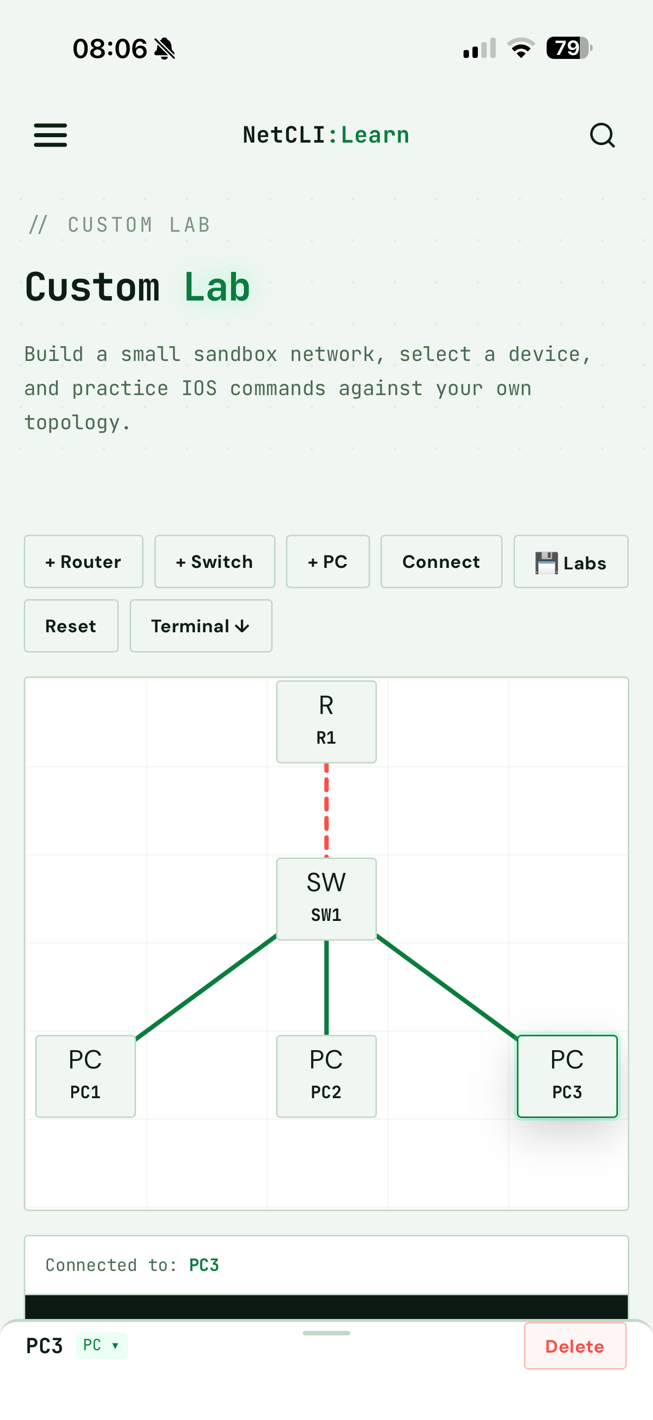NetCLI: Network CLI Trainer
