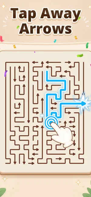 Amaze Away: Arrow Puzzle Games screenshot 3
