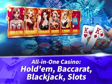 Boss Poker-Casino Slots Games iPad screenshot