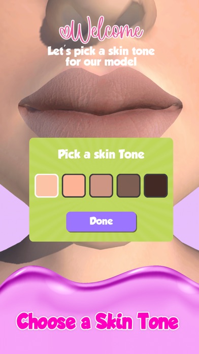 Lipstick Makeup Game Screenshot