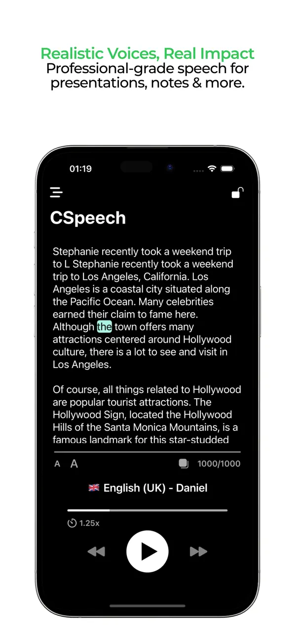 #3. Cuspart: CSpeech (iOS) di: Mustafa Tolga DALBUDAK