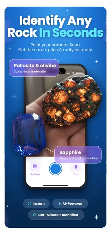 RockIn Rock & Mineral identify screenshot 1 of 7