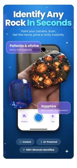 Screenshot von RockIn Rock & Mineral Identify auf dem iPhone 1
