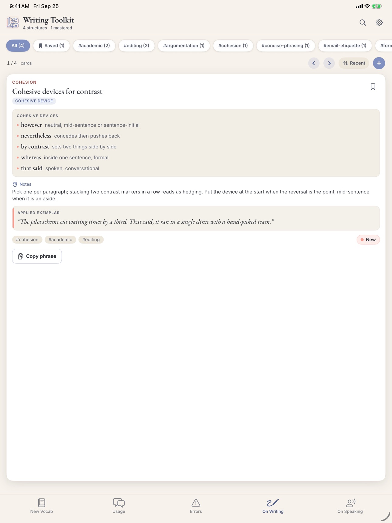 Screenshot 7 of Lex: English Vault