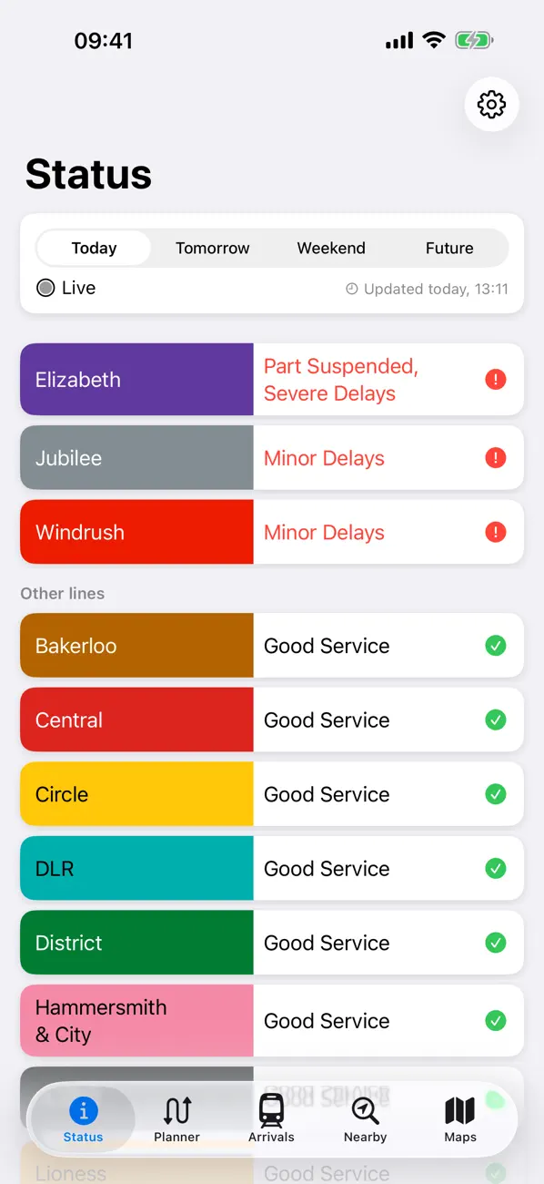 Screenshot #1 pour Tube Service