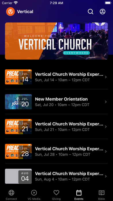 Vertical Church SA Screenshot