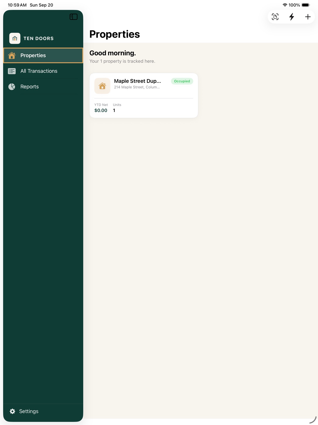 Screenshot 4 of Ten Doors - Property Tracker
