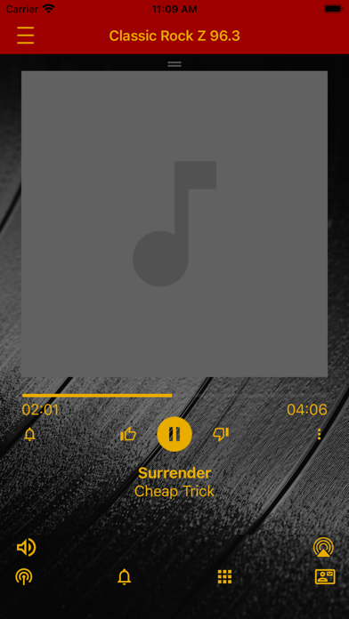 Classic Rock Z-96.3 Screenshot