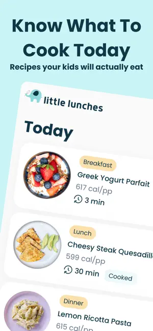 Little Lunches: Kids Meals screenshot 2