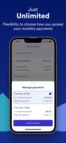 Just: Affordable Car Insurance iPhone screenshot