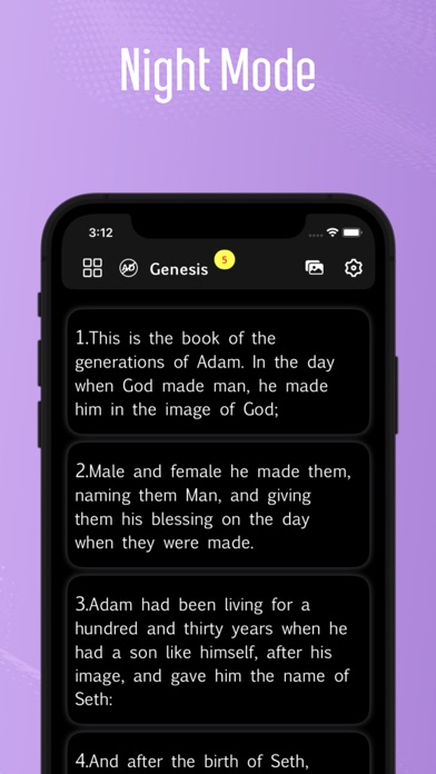 Simple English Bible (SEB) Screenshot