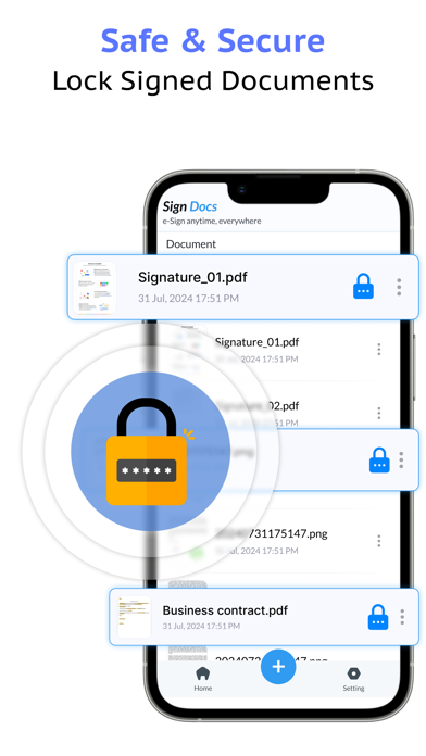 Sign Docs - Signature on PDF Screenshot
