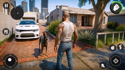 Real Gangster World Theft Wars iPhone screenshot 1 - Games app