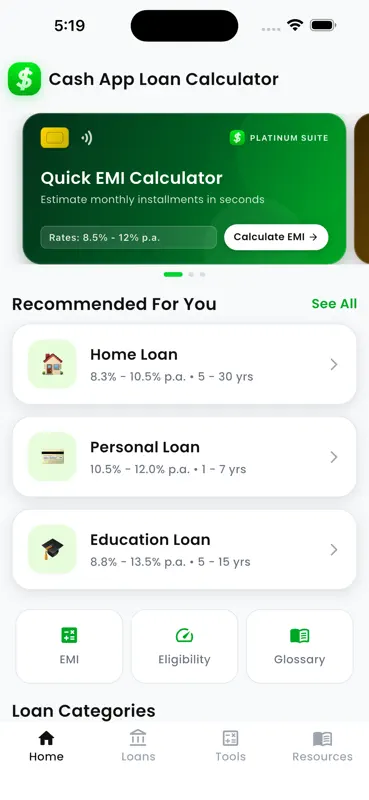 Cash App - Credit Loan Calc screenshot 1 of 6