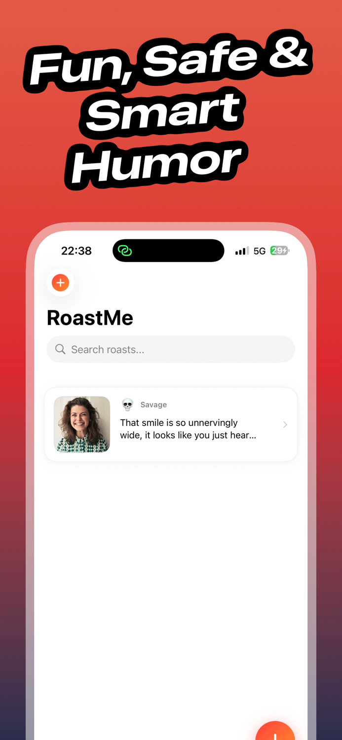 AI Roast App - RoastMe