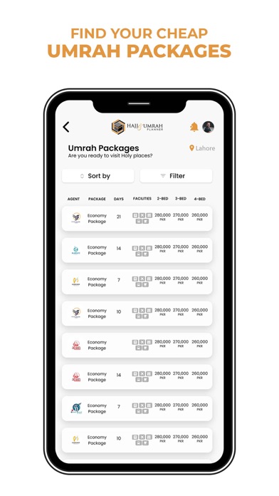 Ummrah Packages Screenshot