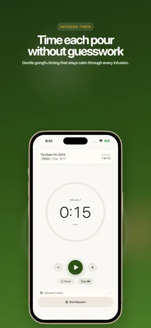 Tea Journal Brew Timer - Steep screenshot 4