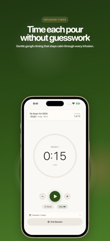 Tea Journal Brew Timer - Steep Screenshot 4 of 5