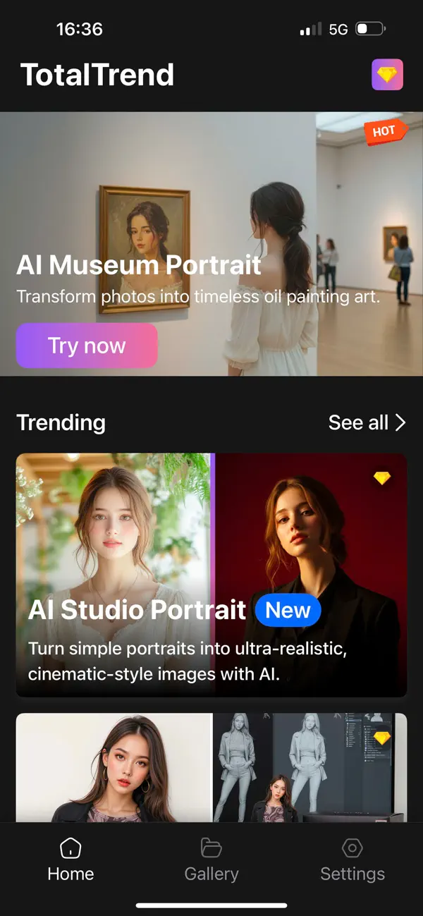 #1. AI Trendy Photo Video Creator (iOS) โดย: Simpfox Limited