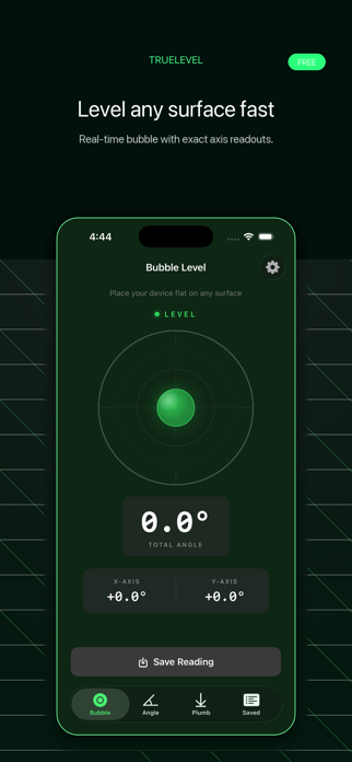 TrueLevel - Bubble Level Tool Screenshot 1 of 4