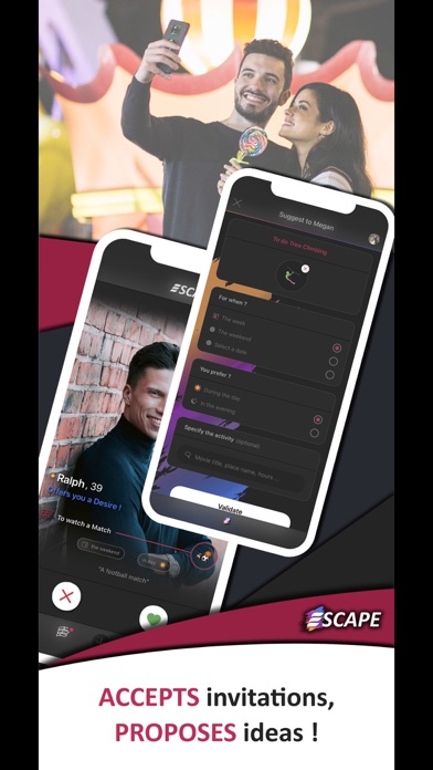 Escape: Dating, Chat & Friends Screenshot