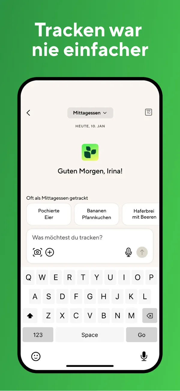 Lifesum: Kalorien Zähler AI iPhone App Screenshot 2 – Gesundheit & Fitness